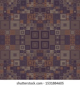 Abstract Symbols Random Distributed Pattern Computational Generative Art background illustration