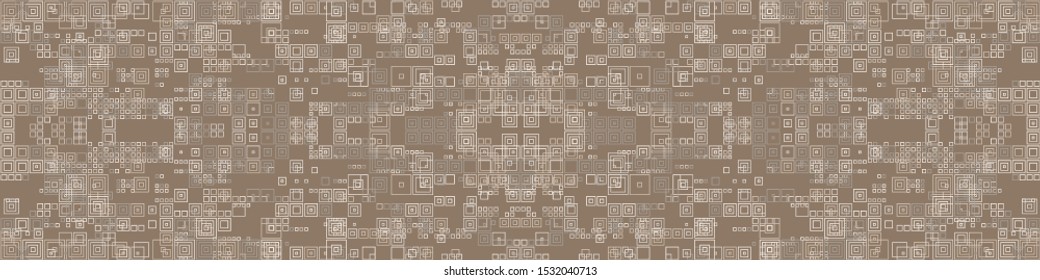 Abstract Symbols Random Distributed Pattern Computational Generative Art background illustration