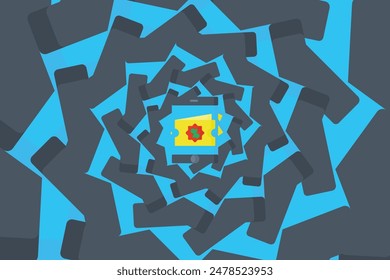 abstract  and symbols  unique backgrounds