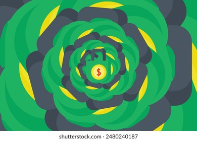 abstract  and symbols  unique backgrounds