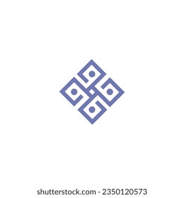 Abstract Symmetric Fusion: Triangles and Squares Unveiled