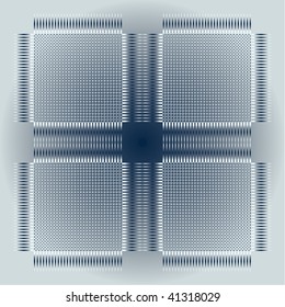 abstract  symmetric, symmetrical square background