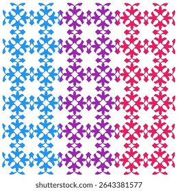 Abstract symmetrical geometric texture pattern background design.