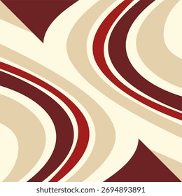 Abstrakter symmetrischer S-Kurve-Designhintergrund.