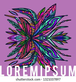 Abstract symmetry illustration shape object vector design