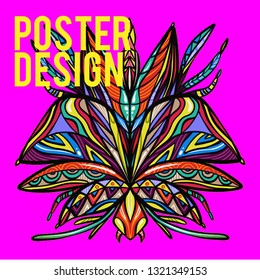 Abstract symmetry illustration shape object vector design organic