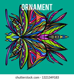 Abstract symmetry illustration shape object vector design organic