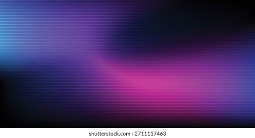 Fondo Abstractas de escaneo de degradado púrpura rosa de Synthwave