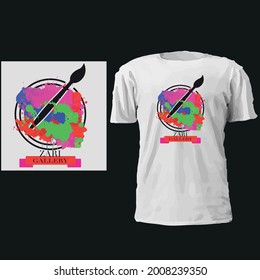 abstract t shirt design here