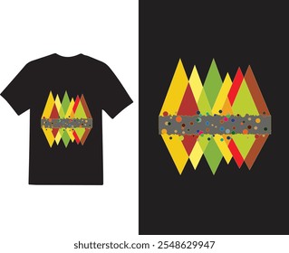 abstract t shirt.geometrical t shirt.
