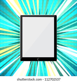 Abstract tablet PC