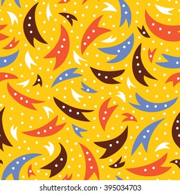 abstract tails doodle pattern of space collection . Seamless vector doodle hand drawn pattern with abstract tails for wallpapers, scrapbooking, web page backgrounds,textile