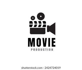 abstract take movie action logo icon symbol design template illustration inspiration