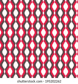 Abstract tangled lattice pattern. Seamless vector background.