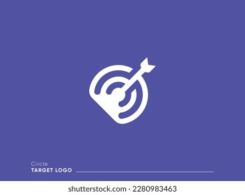 Abstract Target or Aim Logo