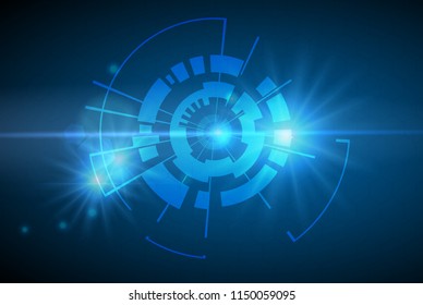 abstract target aiming speed fast design concept hi tech background