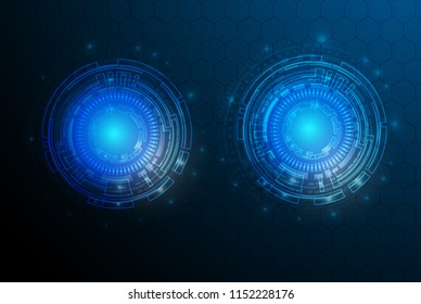 abstract target aiming speed fast design concept hi tech background