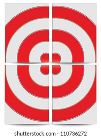 Abstract target billboards