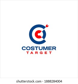 Abstract Target Logo Bull Eye Vector, Circle Icon For Company Opportunity And Template Ideas