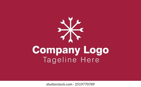 Abstract Target Point Logo Design
