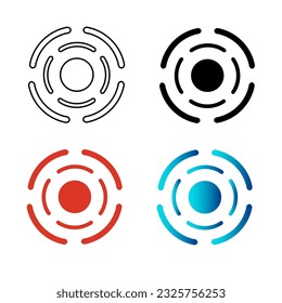 Resumen La Ilustración de Silhouette Target, puede ser utilizada para diseños de negocios, presentaciones o cualquier diseño adecuado.