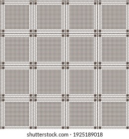 plantilla de diseño vectorial de patrón de tejido textil tartán abstracto