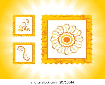 abstract tattoo design, vector illustration