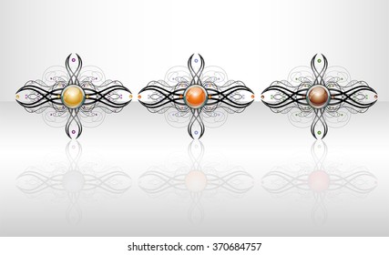 Abstract tattoo shapes. 