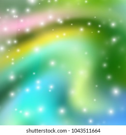 Abstract teal background. Blurred soft color backdrop. Vector illustration for your graphic design, banner or poster.