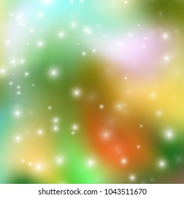 Abstract teal background. Blurred soft color backdrop. Vector illustration for your graphic design, banner or poster.