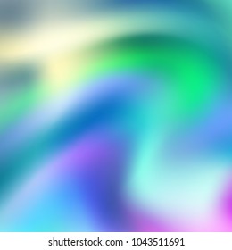 Abstract teal background. Blurred soft color backdrop. Vector illustration for your graphic design, banner or poster.