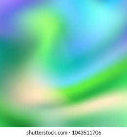 Abstract teal background. Blurred soft color backdrop. Vector illustration for your graphic design, banner or poster.