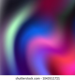 Abstract teal background. Blurred soft color backdrop. Vector illustration for your graphic design, banner or poster.