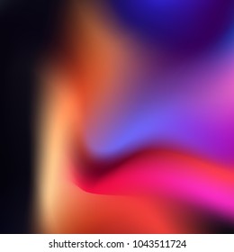 Abstract teal background. Blurred soft color backdrop. Vector illustration for your graphic design, banner or poster.