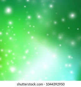 Abstract teal background. Blurred soft color backdrop. Vector illustration for your graphic design, banner or poster.
