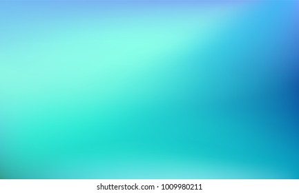 Abstract teal background. Blurred turquoise water backdrop. Vector illustration for your graphic design, banner, summer or aqua poster