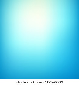 Abstract teal background. Blurred turquoise water backdrop. Vector illustration for your graphic design, banner, summer or aqua poster