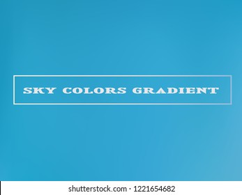 Abstract teal background. Blurred turquoise water or sky colors backdrop. Vector illustration for your graphic design, banner, summer or aqua poster. Mesh vector template