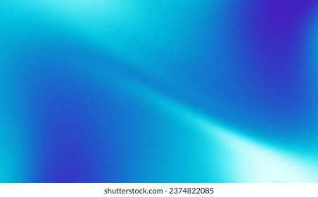 Abstract teal background. Blurred turquoise water backdrop. Vector illustration for your graphic design, banner.