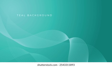Fundo azul-petróleo abstrato. Fundo turquesa turquesa turquesa turquesa turquesa. Ilustração vetorial para seu design gráfico, banner, verão ou aqua poster