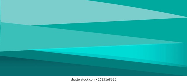 Abstract teal background. Blurred turquoise water backdrop. Vector illustration for your graphic design, banner, summer or aqua poster