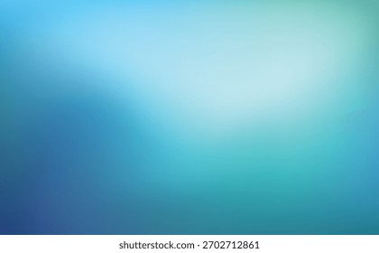 Abstractas fondo verde azulado. Fondo de agua turquesa borrosa. Ilustración vectorial para su Diseño gráfico, Anuncio.