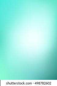 Abstract teal background. Blurred turquoise water with sunlight backdrop. Vector illustration for your graphic design, banner, summer poster