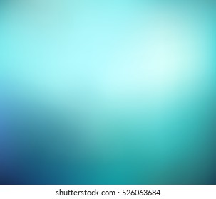 Abstract teal background. Blurred turquoise water backdrop. Vector illustration for your graphic design, banner, summer or aqua poster