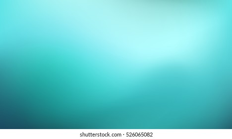 Abstract teal background  Blurred turquoise water backdrop  Vector illustration for your graphic design  banner  summer aqua poster