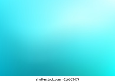 Abstract teal background. Blurred turquoise water backdrop. Vector illustration for your graphic design, banner, summer or aqua poster