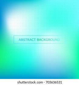 Abstract teal background. Blurred turquoise water backdrop. Vector illustration for your graphic design, banner, summer or aqua poster