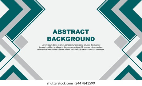 Plantilla Abstractas de diseño de fondo verde azulado. Ilustración vectorial de Fondo de pantalla de Anuncio. Anuncio verde azulado