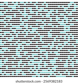 Abstract Teal and Black Geometric Pattern