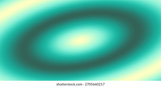 El Abstractas remolino de gradiente verde azulado y crema con efecto de enfoque suave crea un telón de fondo digital calmante y moderno para Sitios web y proyectos de diseño, perfecto para marcas de bienestar